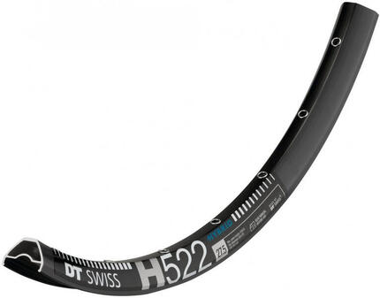 H 522 e-bike schijfvelg - 27.5 inch - zwart
