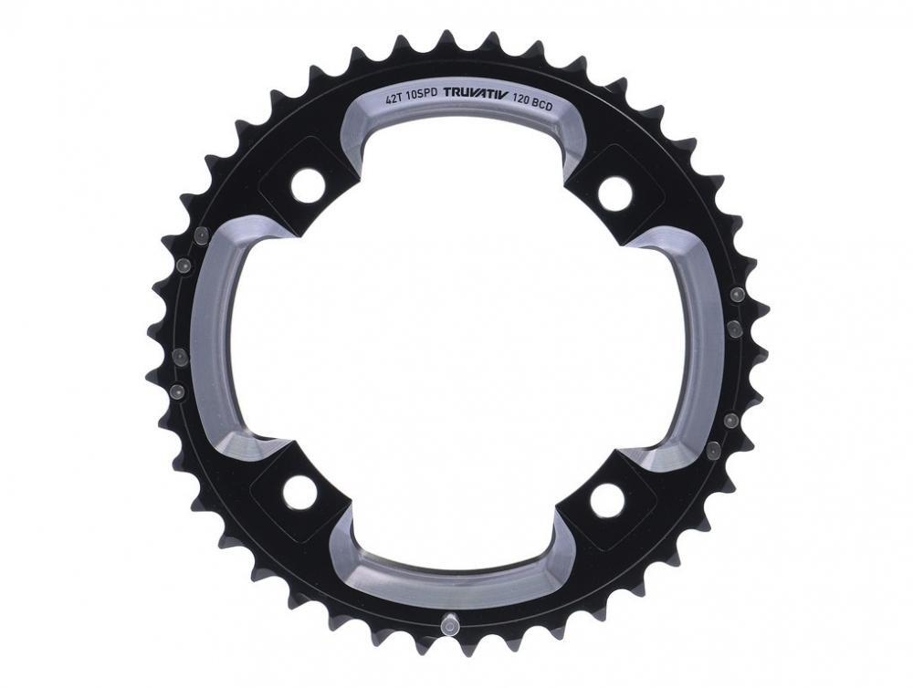 Corona Bici MTB Sram Cring Mtb 42T S2 120 Al6 Btblk Cncaf Lp 2/2