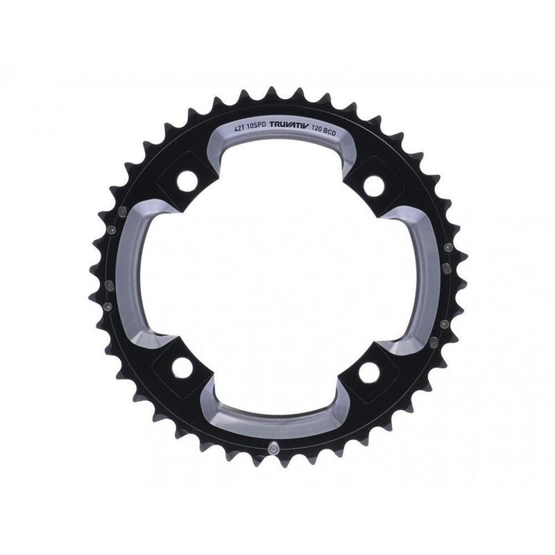 Sram Mtb 2x10 Long Pin Gxp Chainring Matt Black