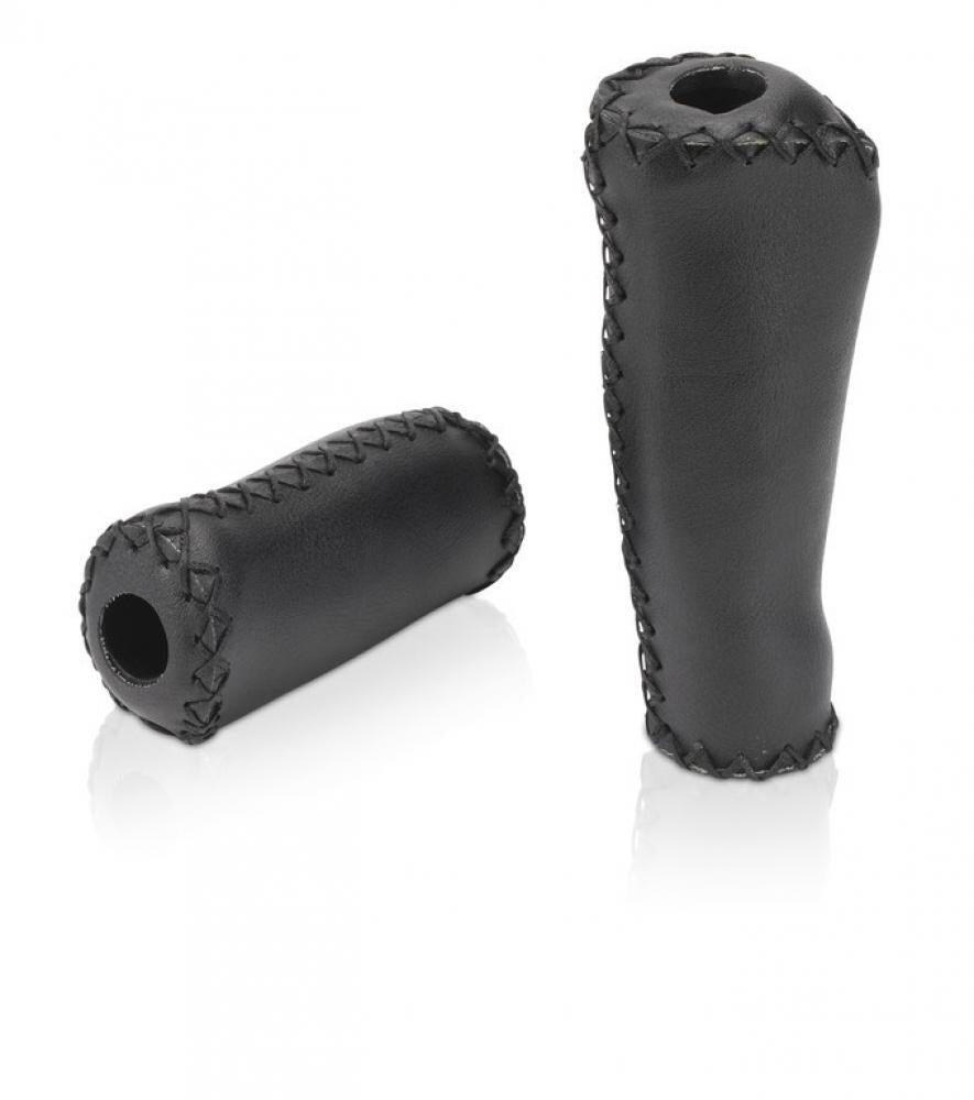 Par de pegas XLC GR-G11 Retro Grips 135/92 mm Preto 2/2