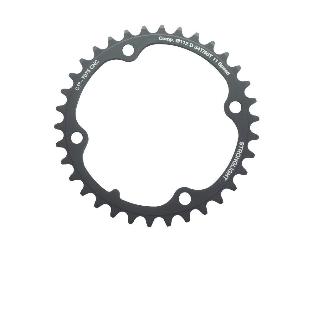 Plateau externe Stronglight Campagnolo Torque/Record/Chorus 11V 39T 2/3