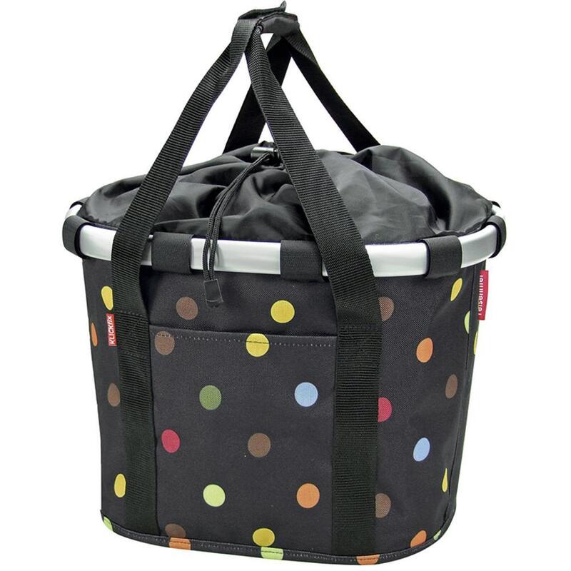 KLICKFIX Vorderradkorb "Bike Basket", dots