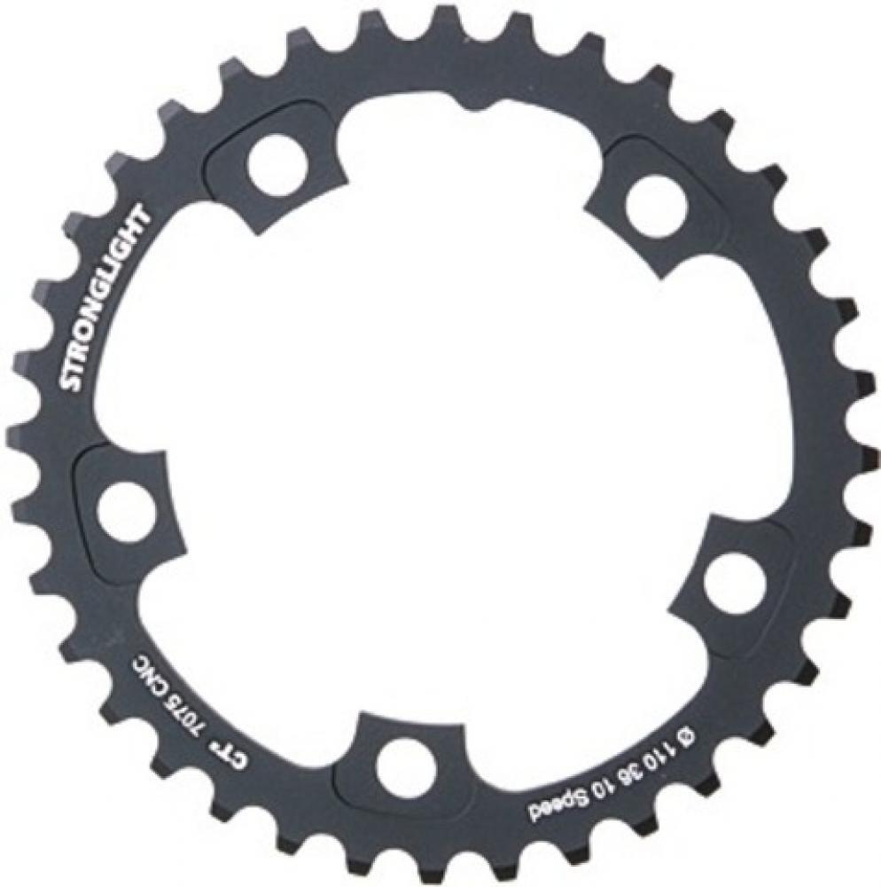 Plateau Shimano Dura Ace/Ultegra FC-7950/FC-6750 CT2 10V 39T Pas 110 Noir 2/2