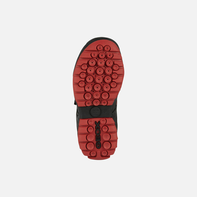 Pantofi Sport Geox Model J New Savage Boy A Culoare Negru
