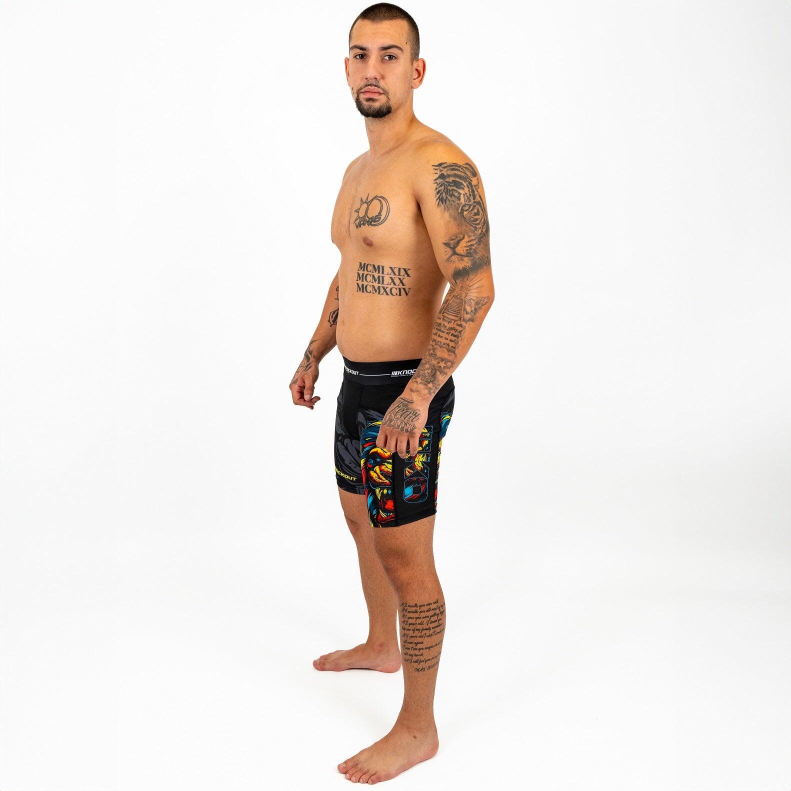 Pantaloncini Compression Compression Knockout Lion 2/3
