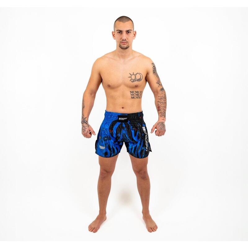 Sort Kickbox Knockout Skull L / Verde