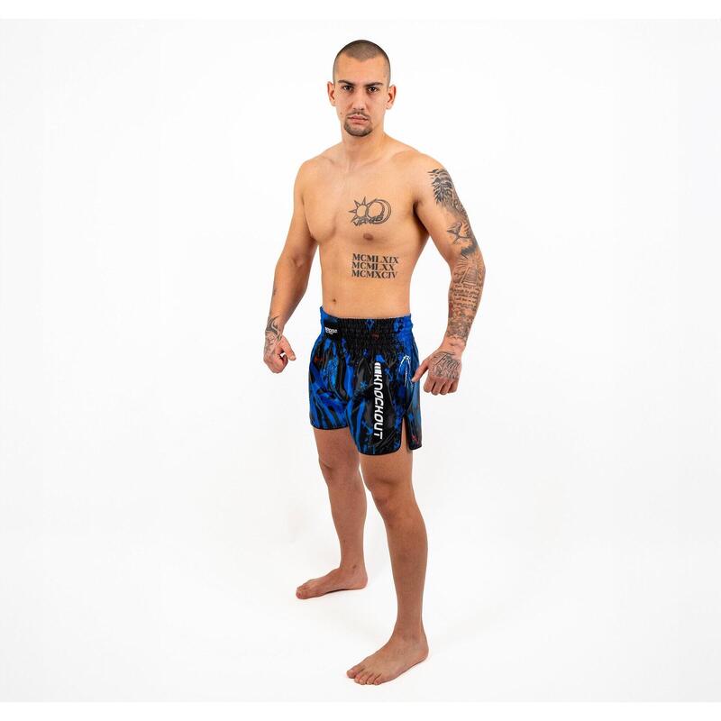 Sort Kickbox Knockout Skull L / Verde
