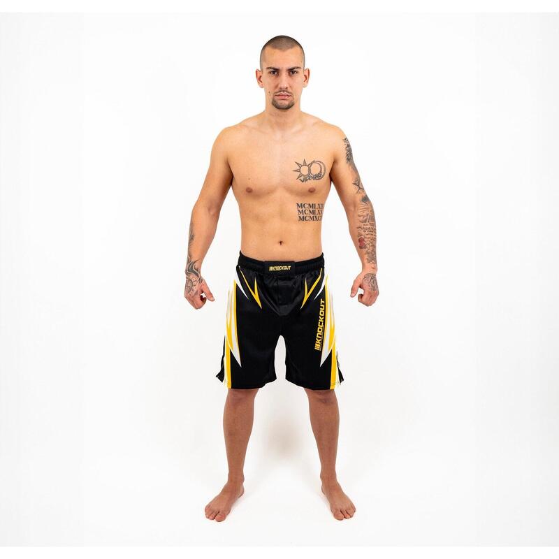 Sort MMA Knockout Pro Sparring 2.0 XXL / Alb/Auriu