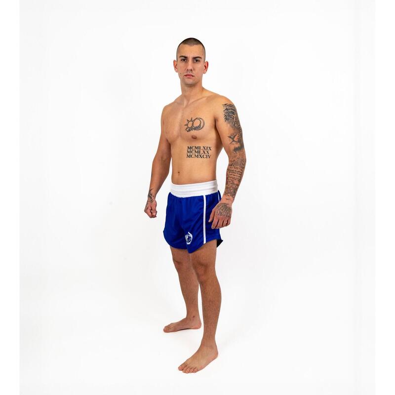 Sort WUSHU Knockout Albastru / S