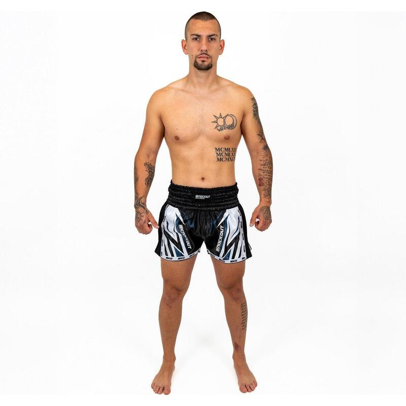Sort Kickbox Knockout Pro Sparring 2.0 Negru/Alb / S