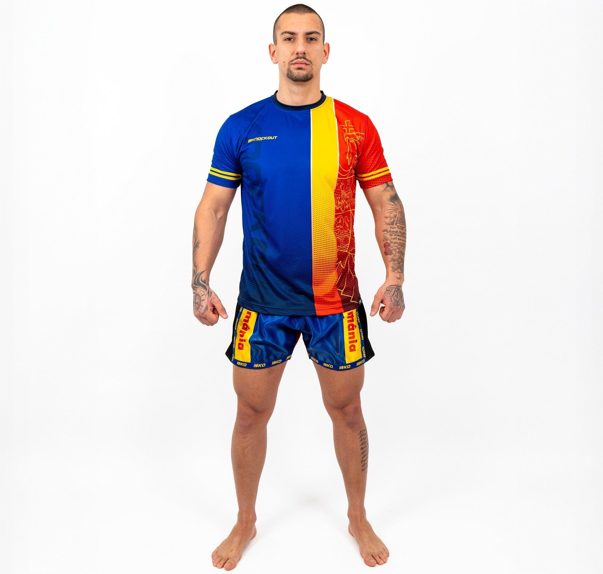 Pantaloncini Kickbox Knockout Romania 7/7