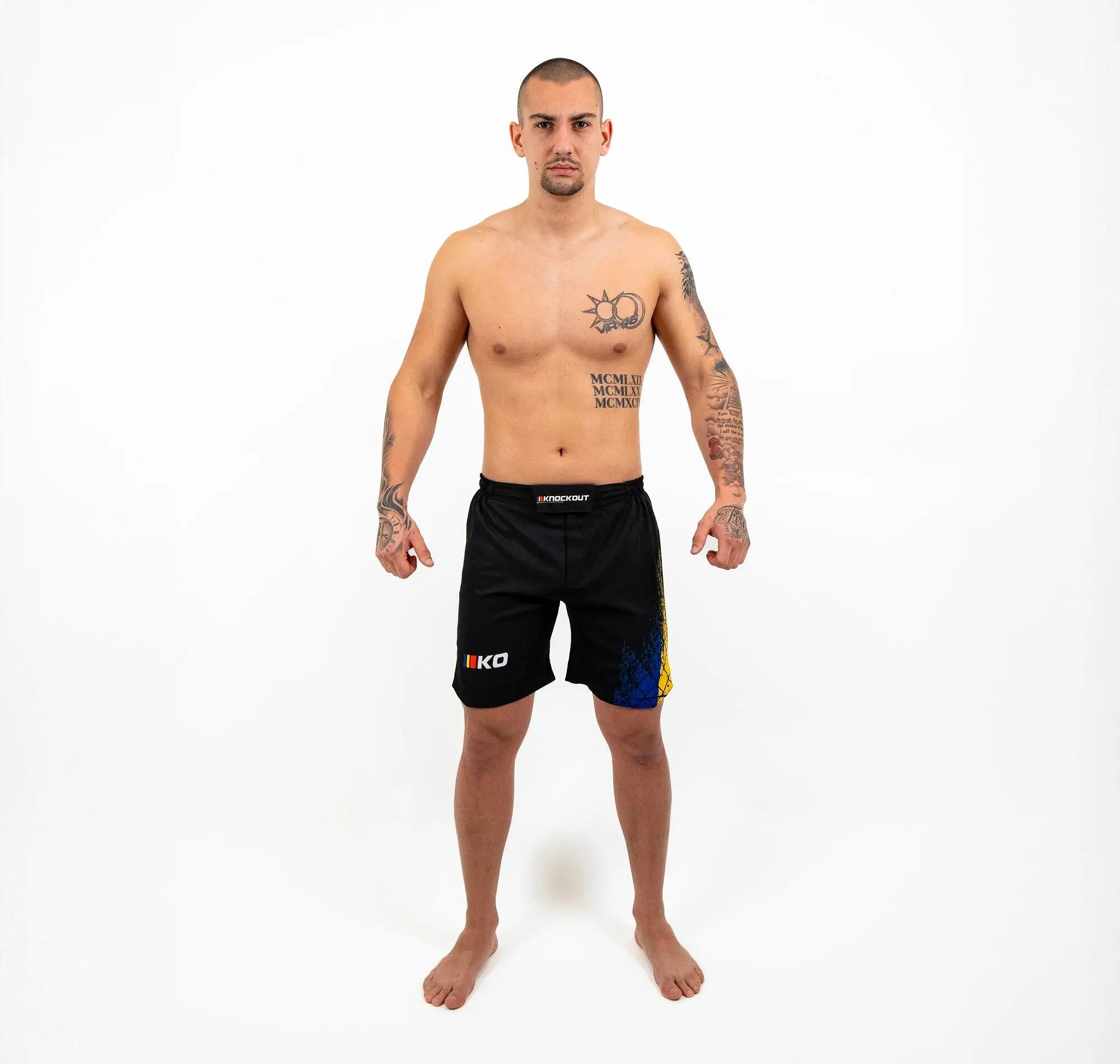 Sort MMA Knockout V2 Copii XXS 3/7