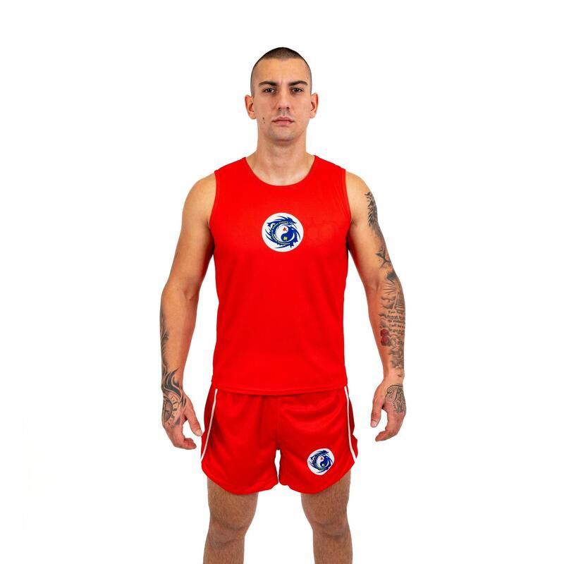 Sort WUSHU Knockout Albastru / S
