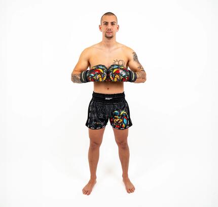 Shorts kickbox knockout lion enfants
