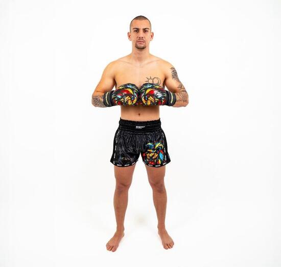 Shorts kickbox knockout lion enfants