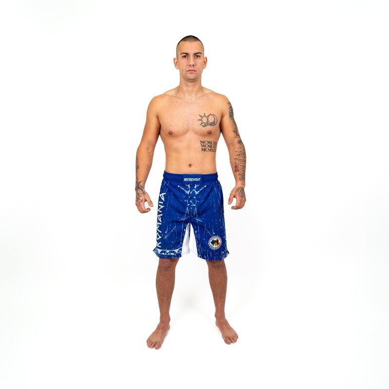 Sort MMA  Knockout Pangration Albastru / XL