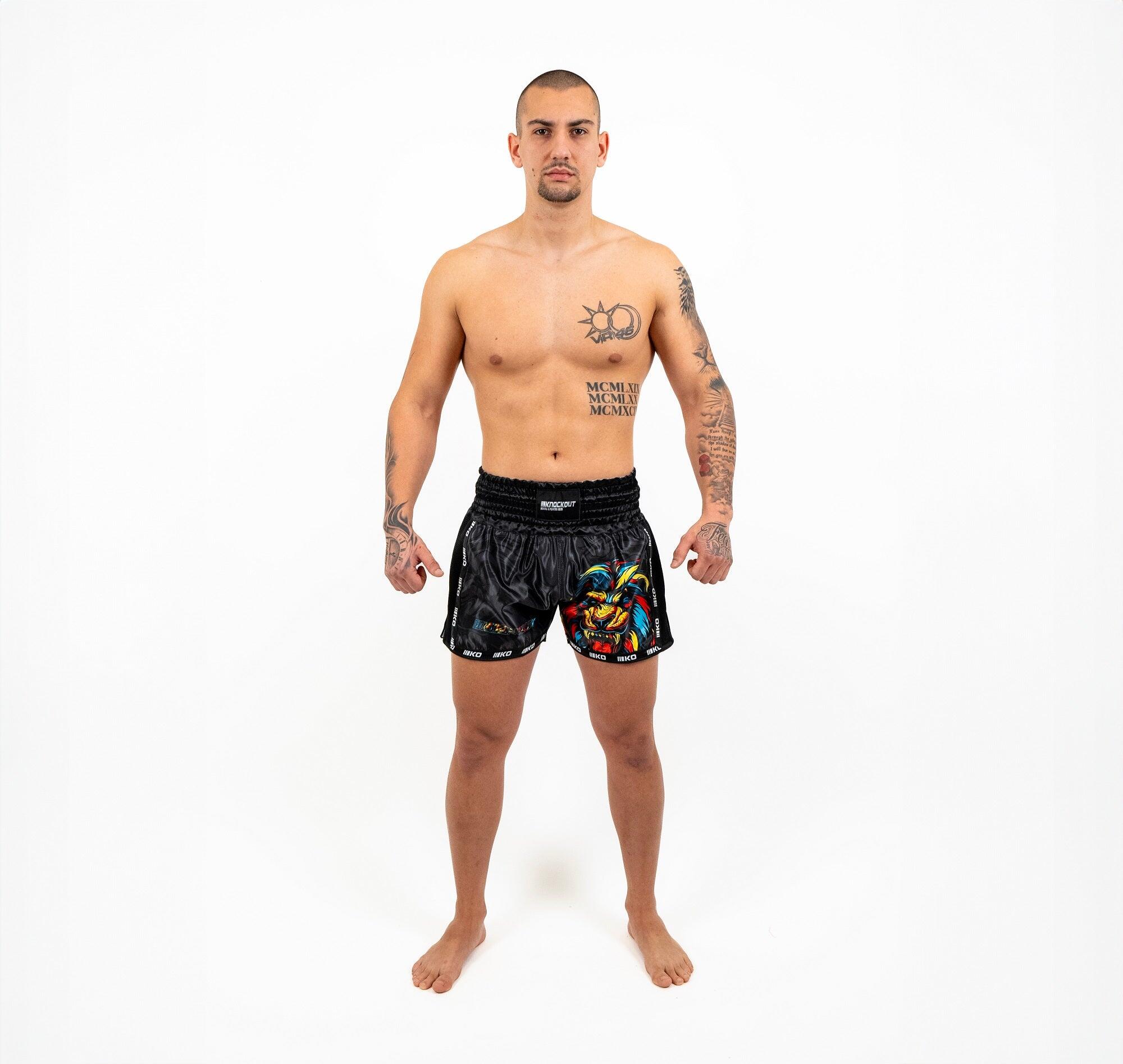 Pantaloncini Kickbox Knockout Lion 4/4