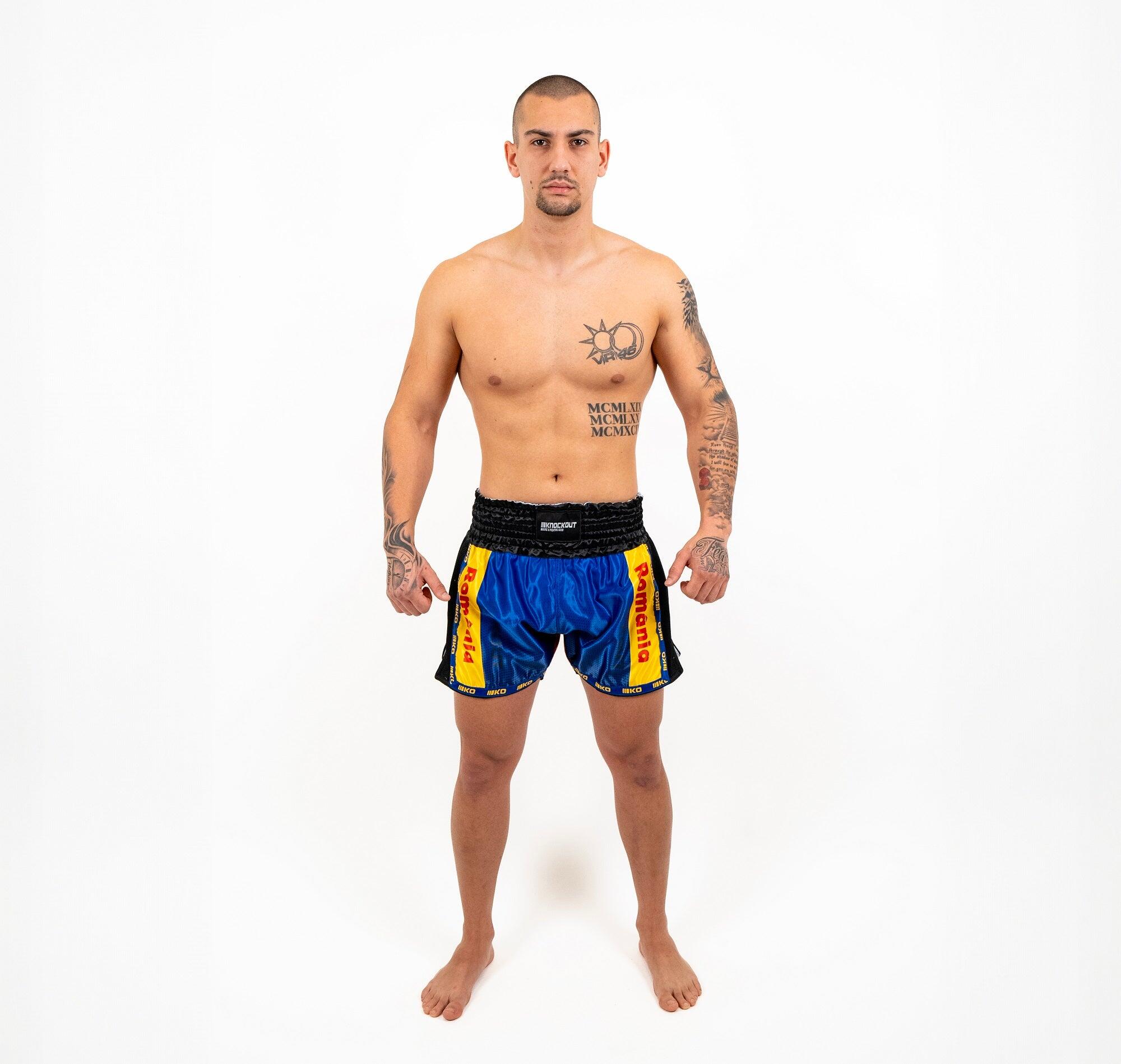 Pantaloncini Kickbox Knockout Romania 3/7
