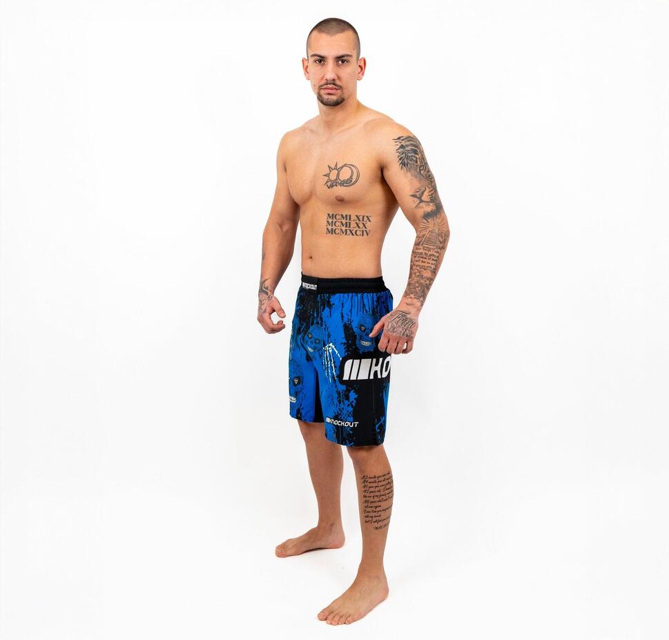 MMA Knockout Skull Szorty