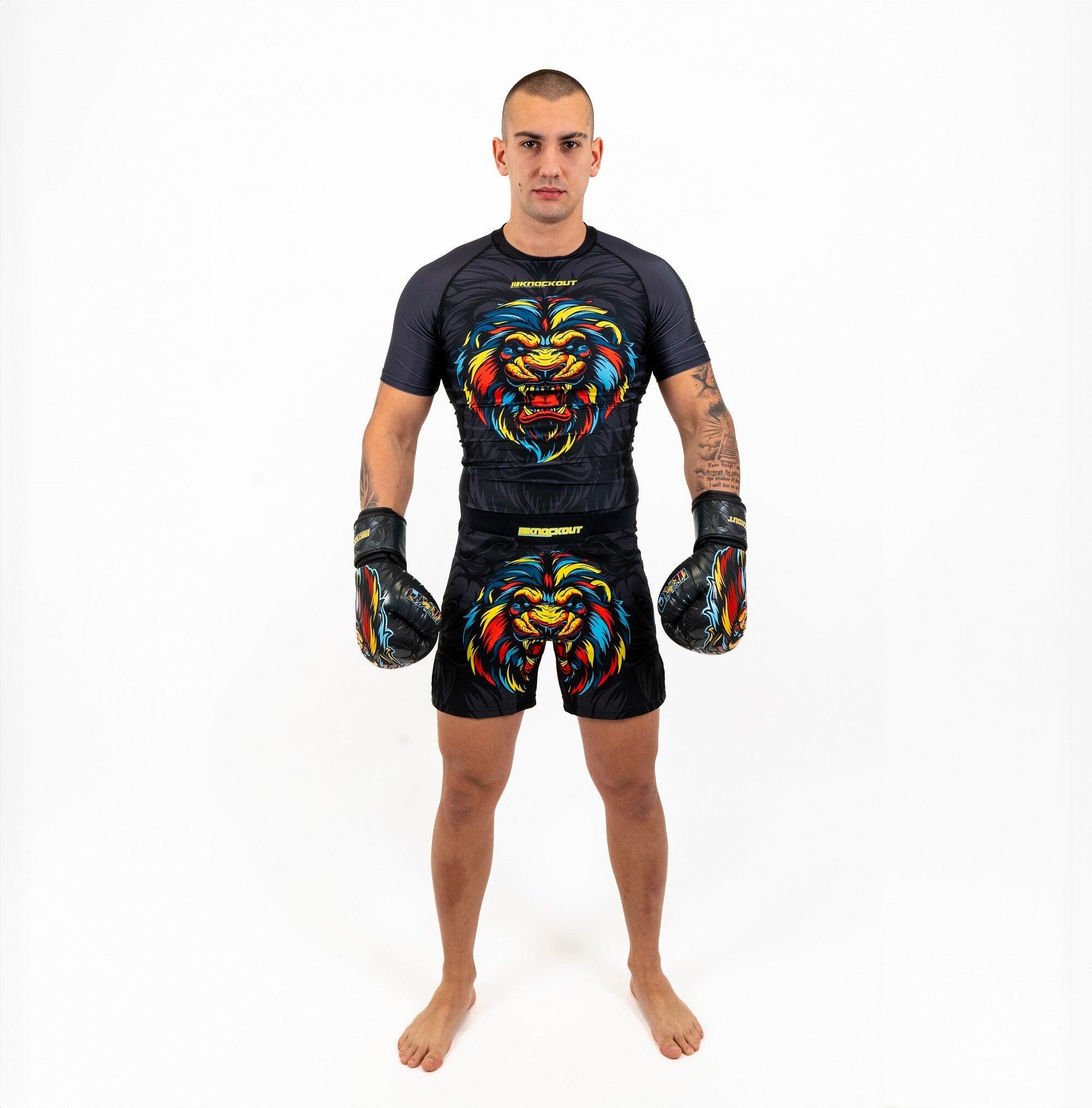 Rękawice bokserskie Knockout Lion 5/6
