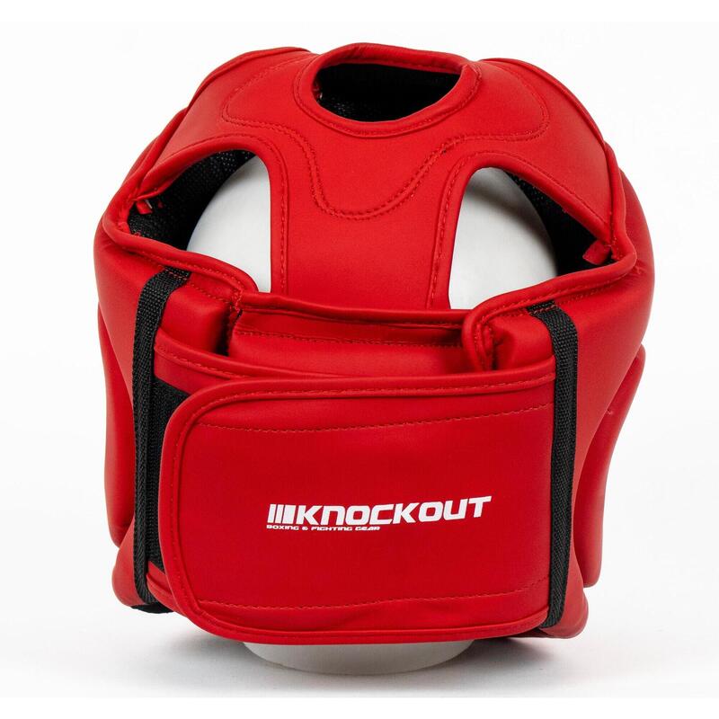 Casca WUSHU Knockout Rosu / XXL