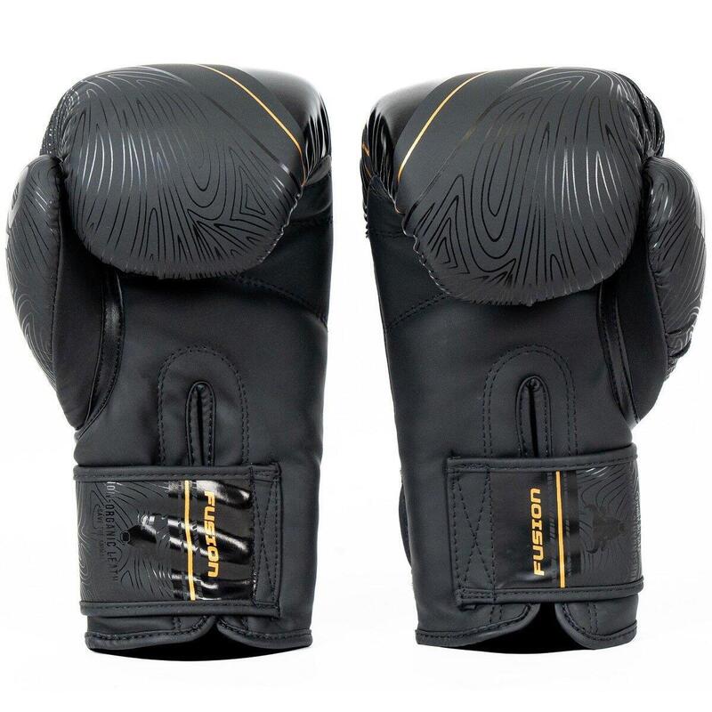Manusi Box Knockout Fusion 14 oz / Negru/Auriu