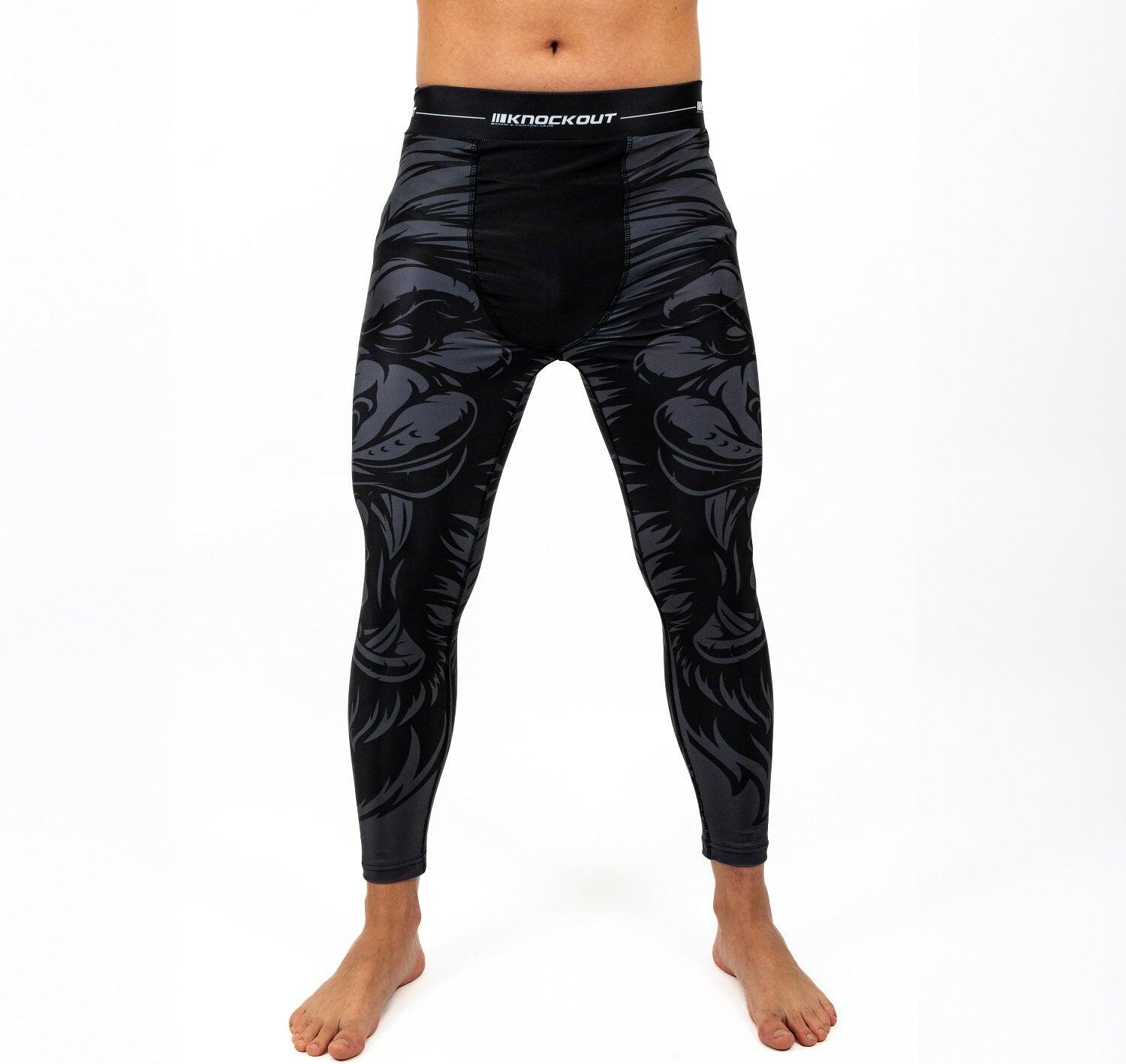 Pantaloni Compresie Knockout LION XL