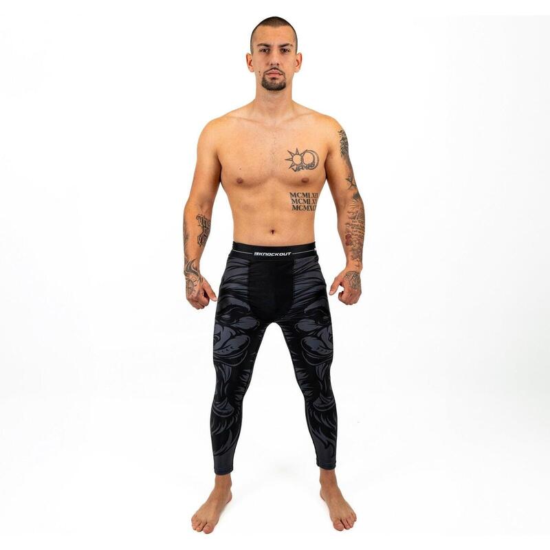 Pantaloni Compresie Knockout LION XL