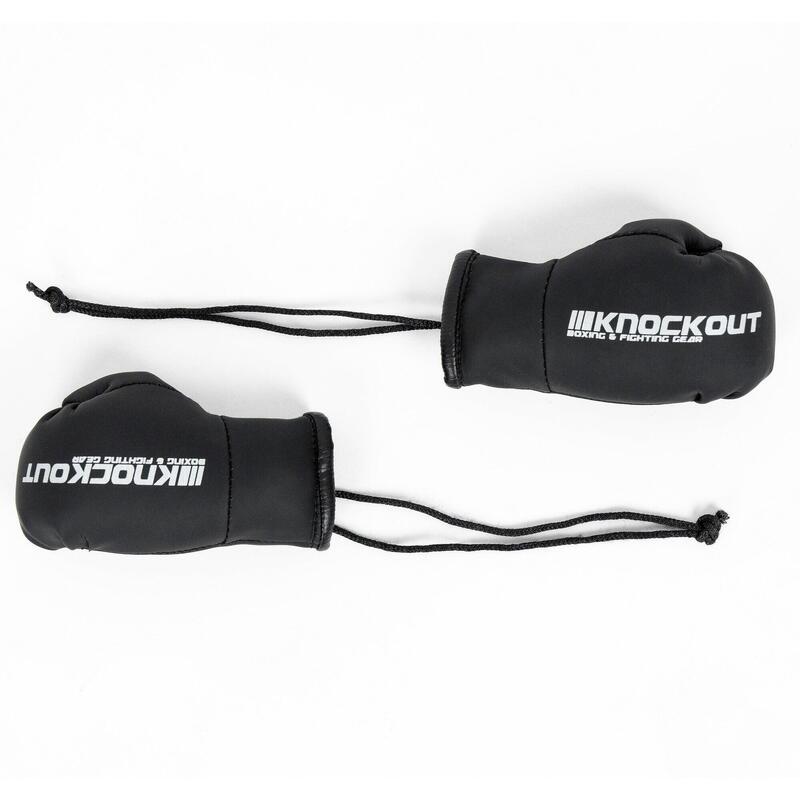 Breloc Mini Manusi Box Knockout Negru
