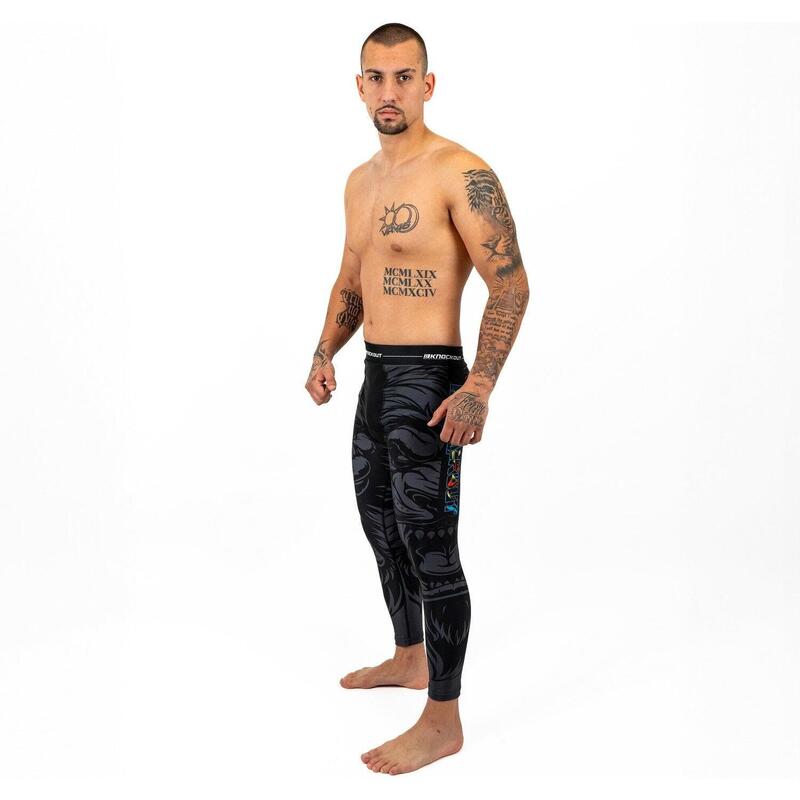 Pantaloni Compresie Knockout LION XXL