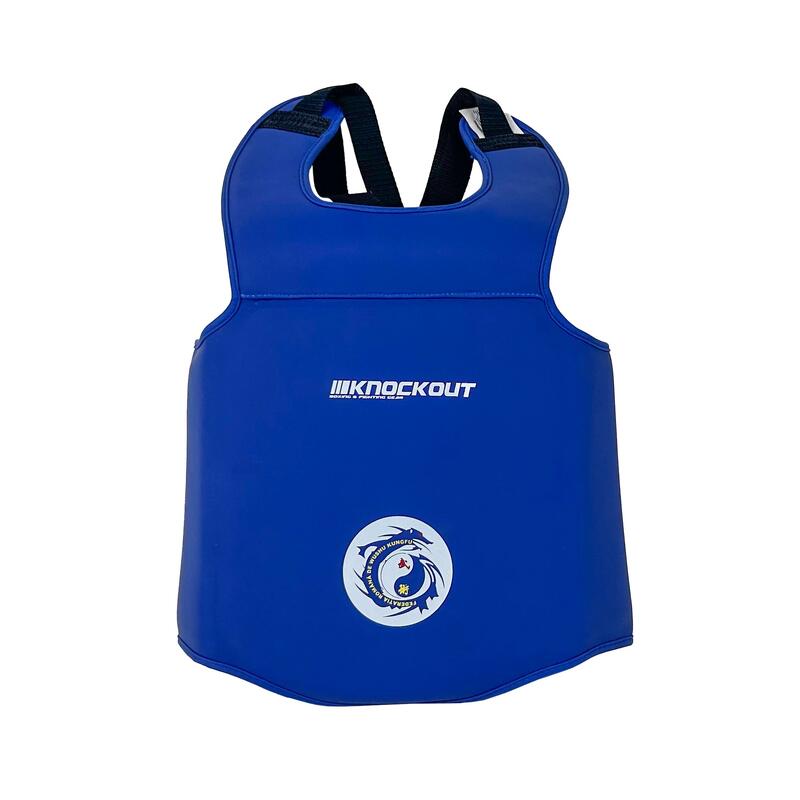 Vesta protectie WUSHU Knockout Albastru / L/XL