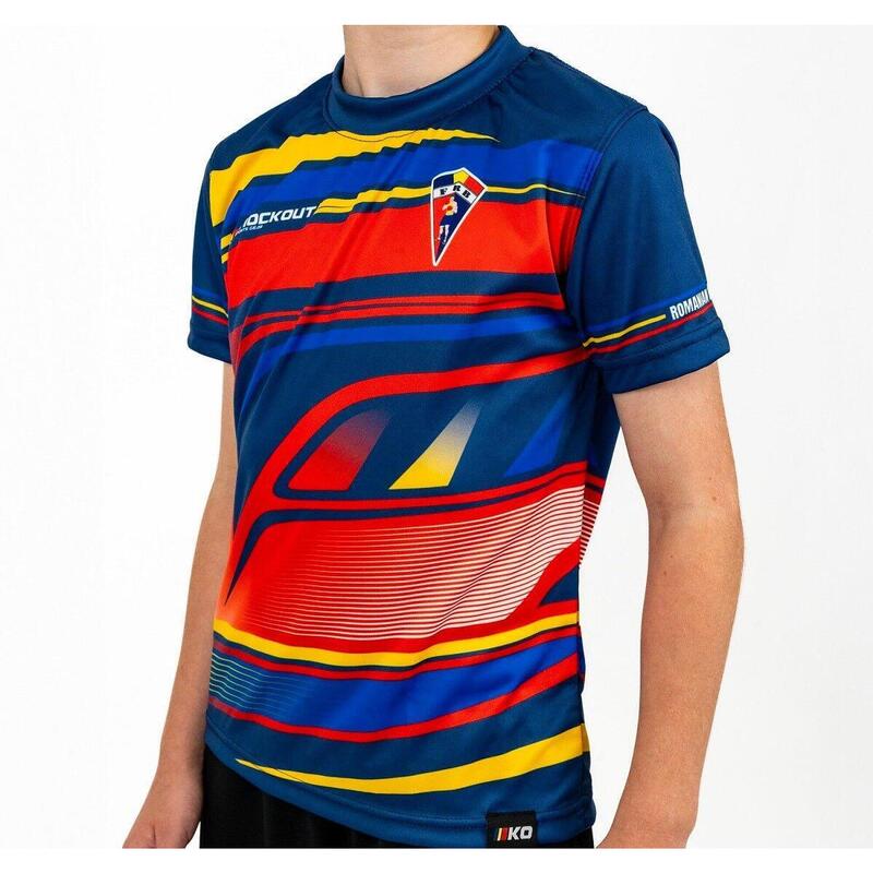 Tricou Knockout FRB Copii 9/11 ANI / Alb