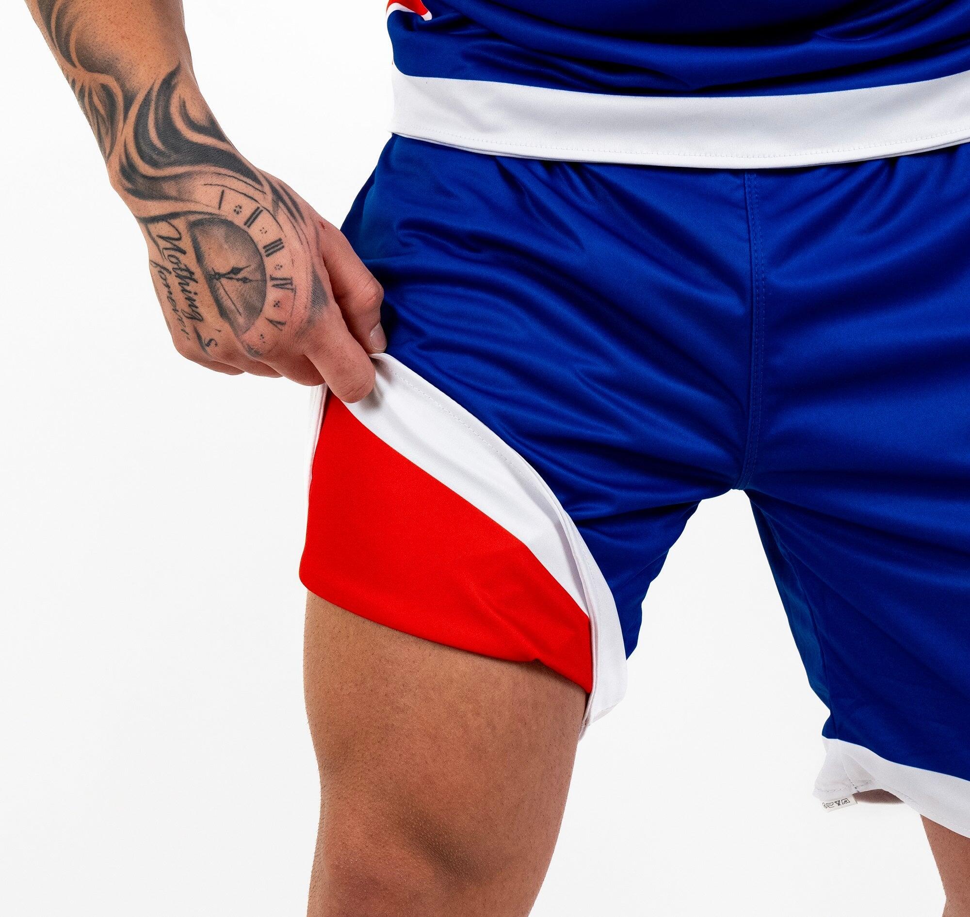 Imposta Pantaloni Corti Reversibili Con Competizione A Knockout A Box + Maoou 3/7