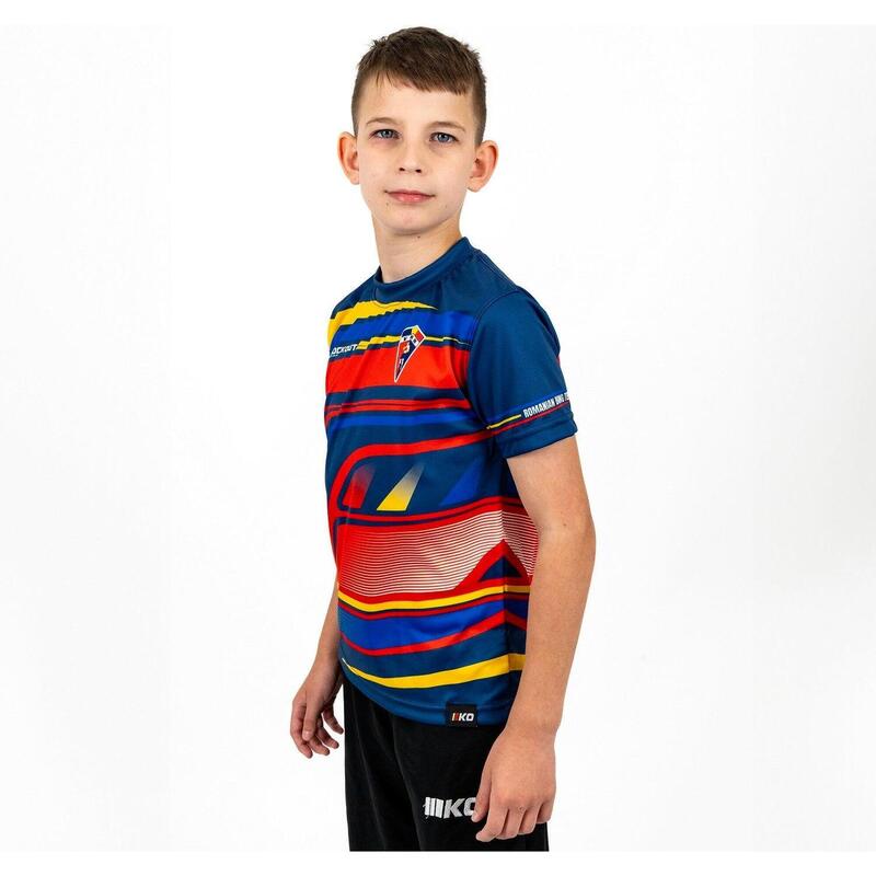 Tricou Knockout FRB Copii 9/11 ANI / Alb
