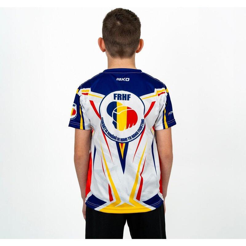 Tricou Knockout H2H Copii 7/8 ani / Alb
