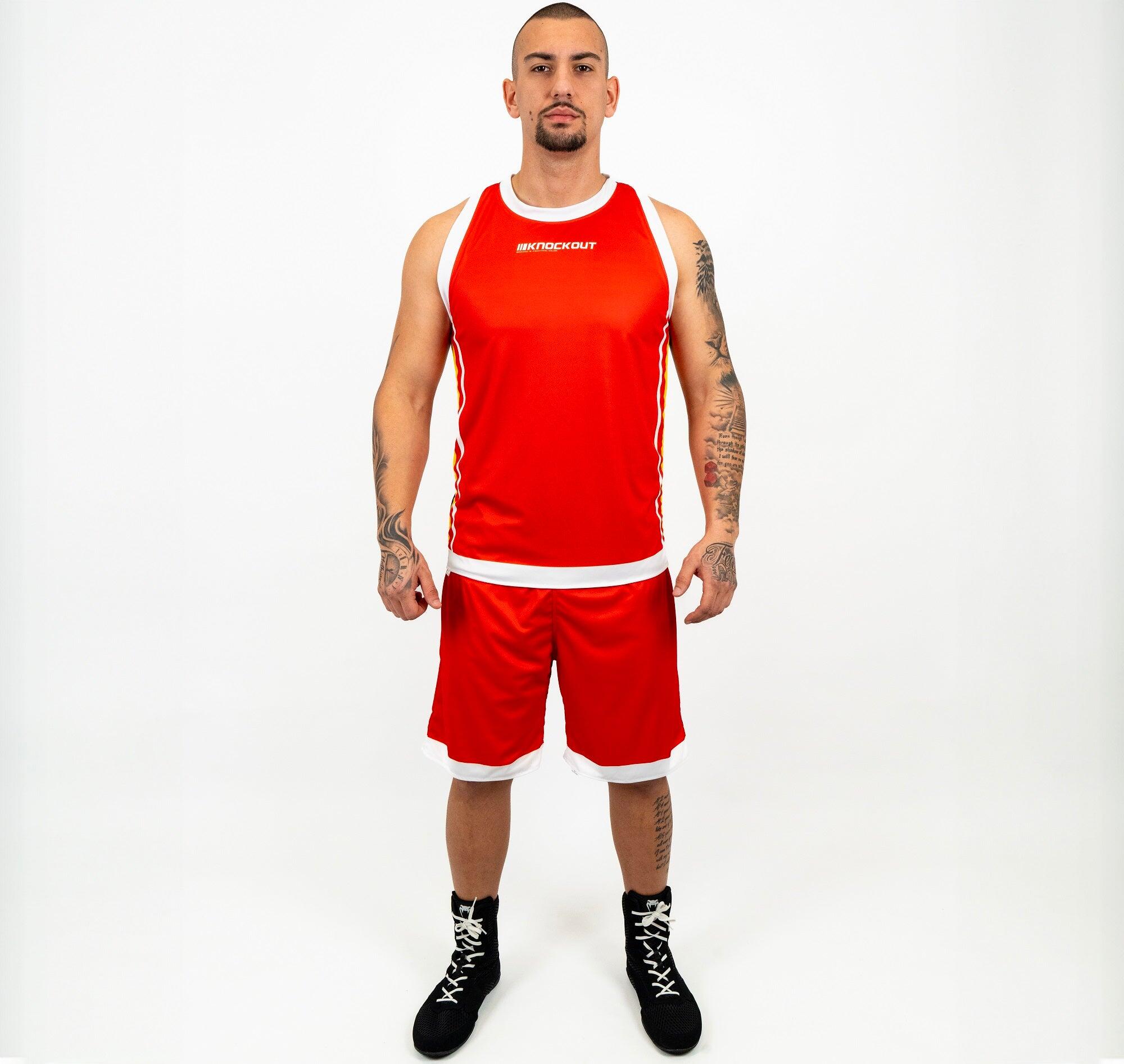 Imposta Pantaloni Corti Reversibili Con Competizione A Knockout A Box + Maoou 4/7