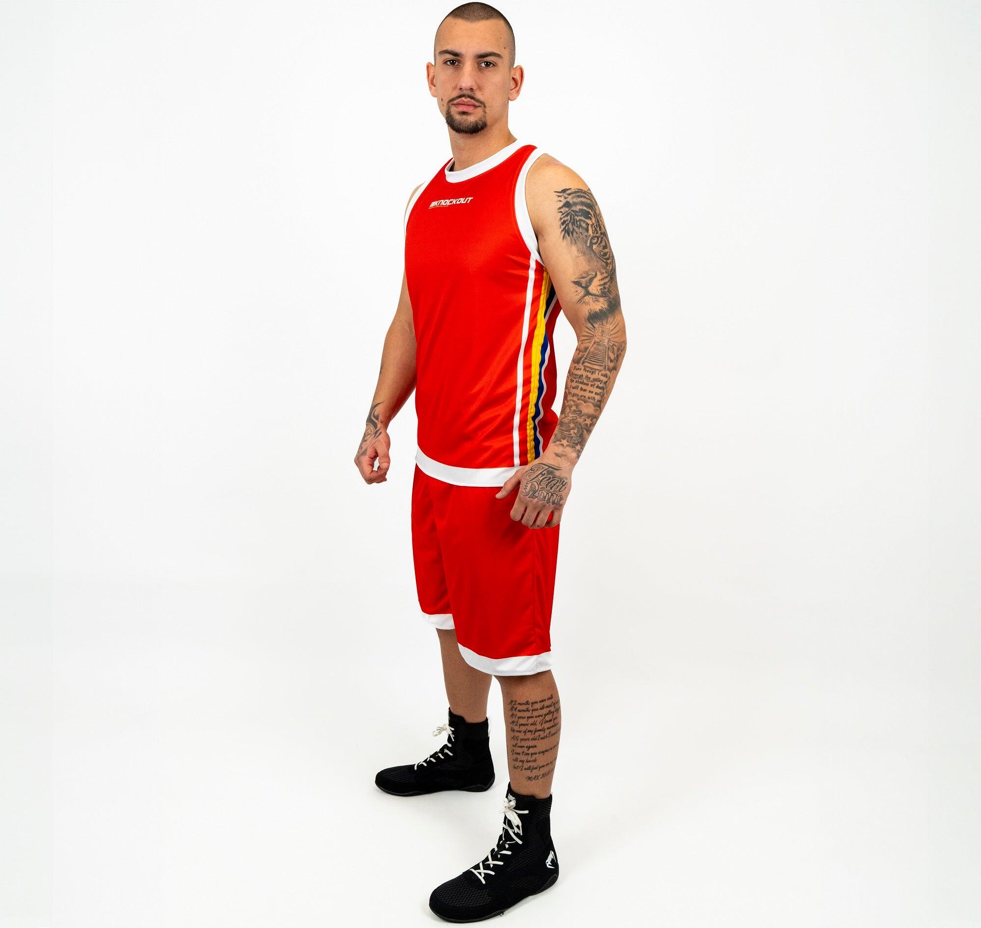 Imposta Pantaloni Corti Reversibili Con Competizione A Knockout A Box + Maoou 5/7