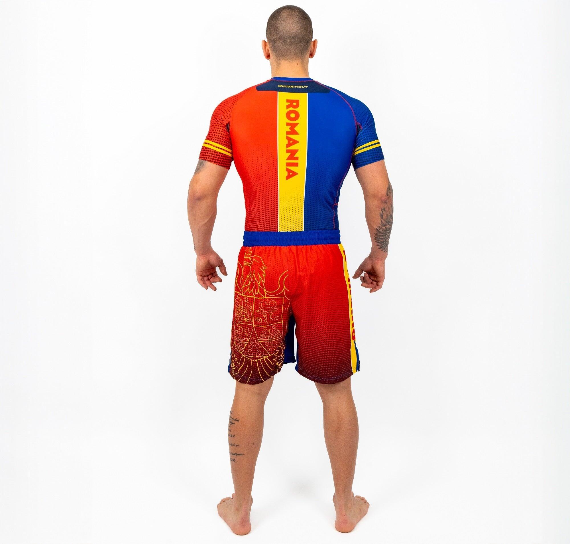 Maglietta Compression Knockout Romania 4/6