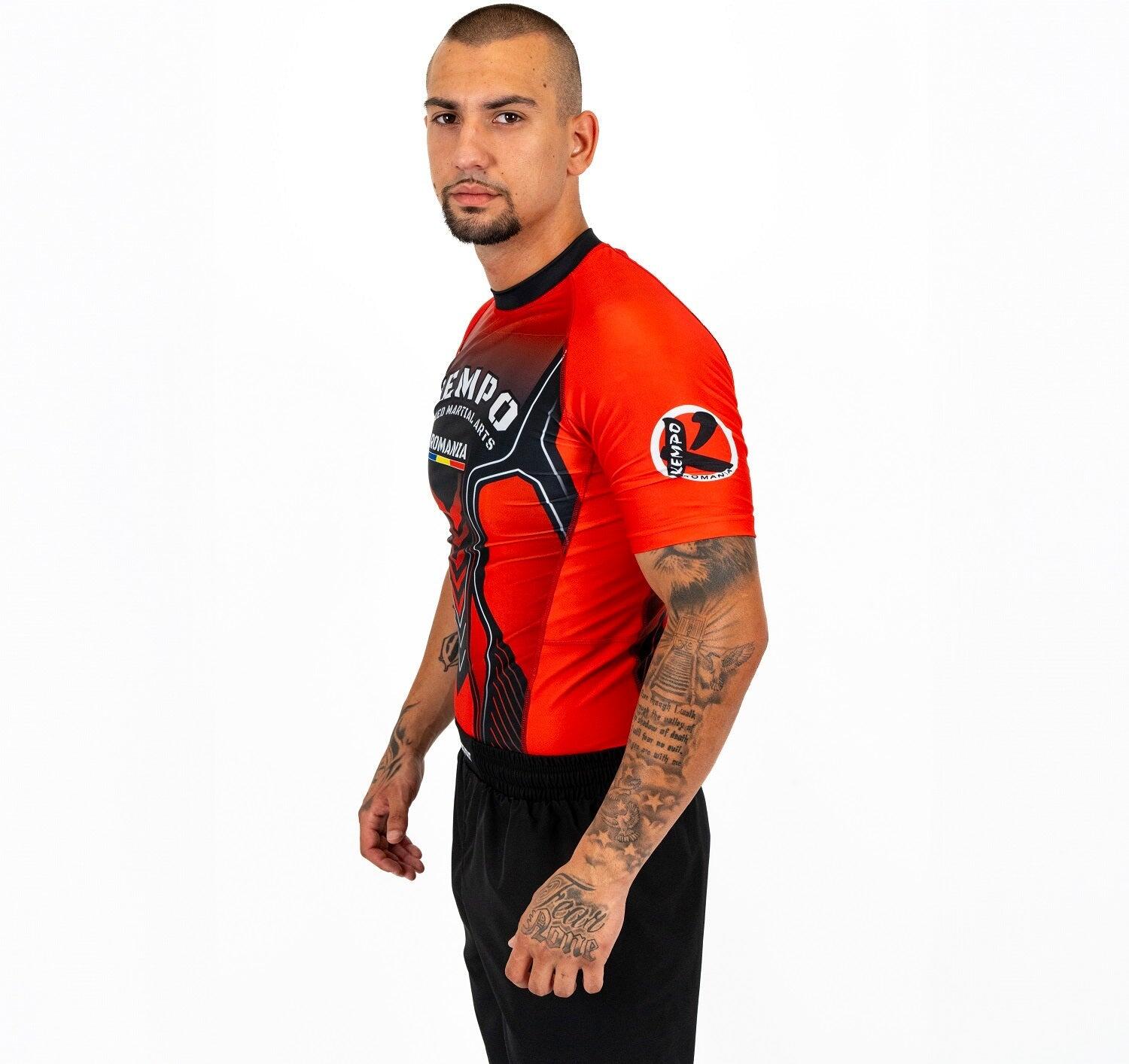 Maglietta Compression Knockout Kempo 3/7