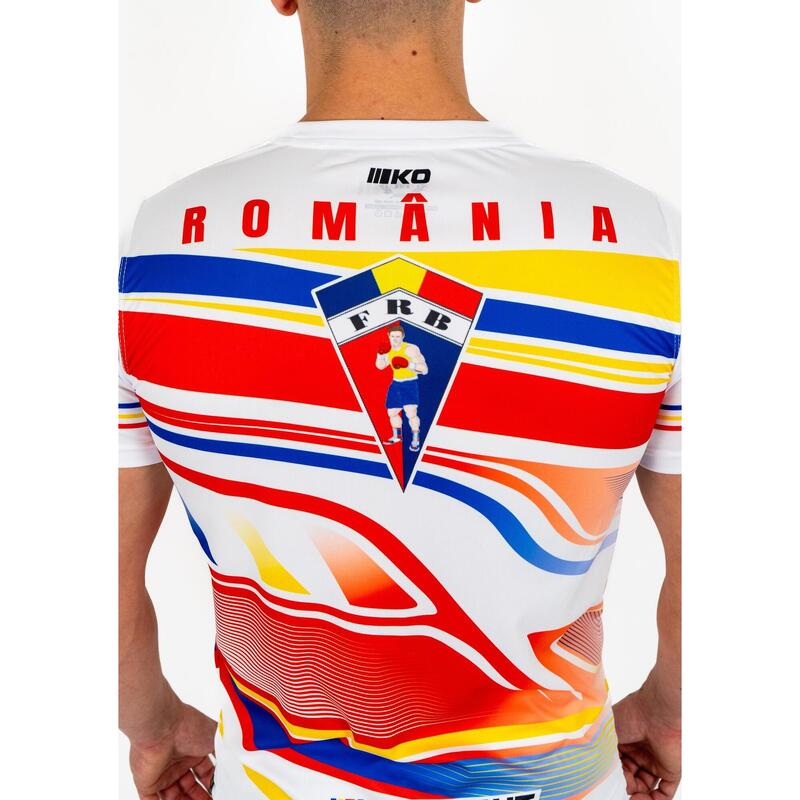 Tricou Knockout FRB XL / Alb