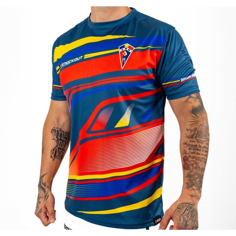 Tricou Knockout FRB S / Albastru