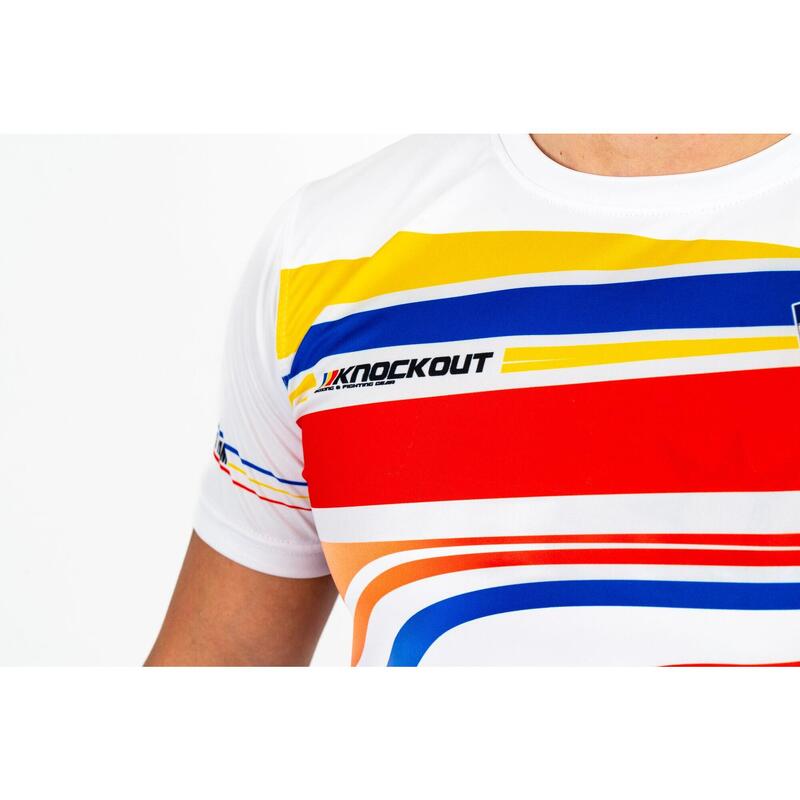 Tricou Knockout FRB XL / Alb