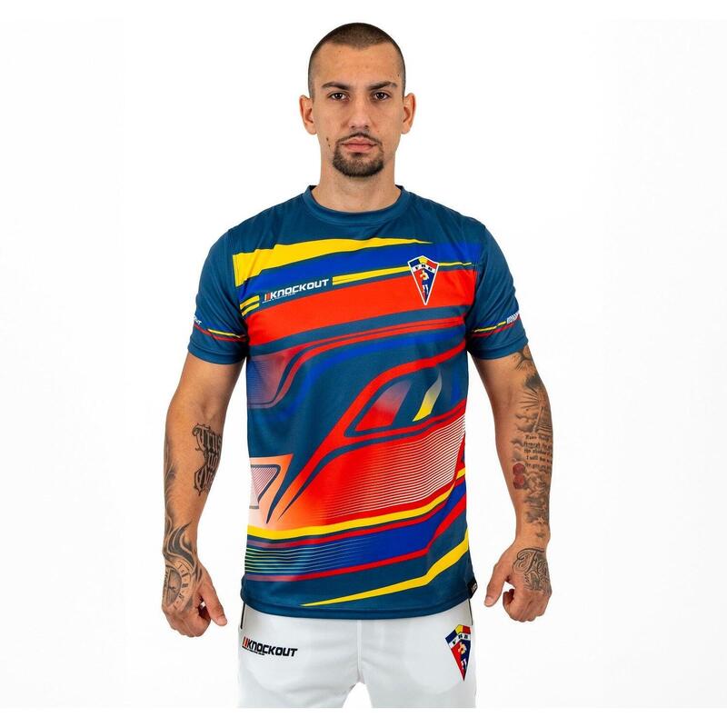 Tricou Knockout FRB M / Albastru