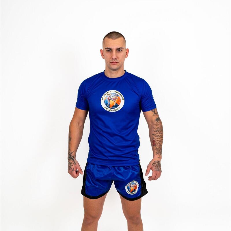 Tricou WKF Knockout Albastru / S