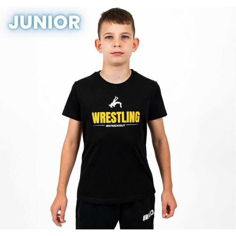 Tricou Knockout WRESTLING Copii 12/14 ani