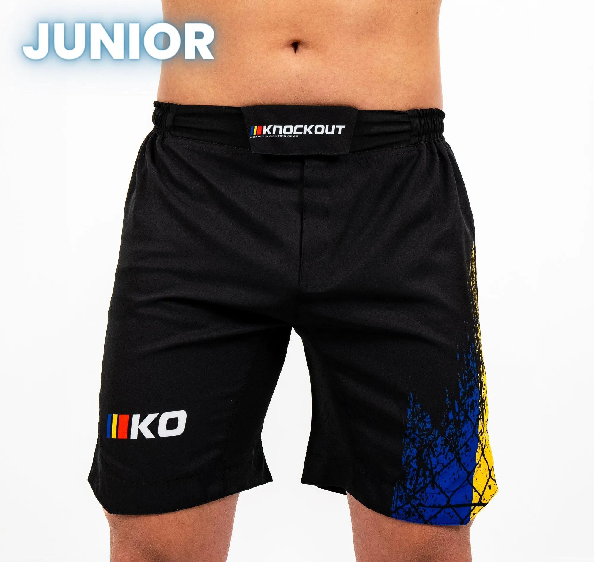 Sort MMA Knockout V2 Copii XXS 2/7