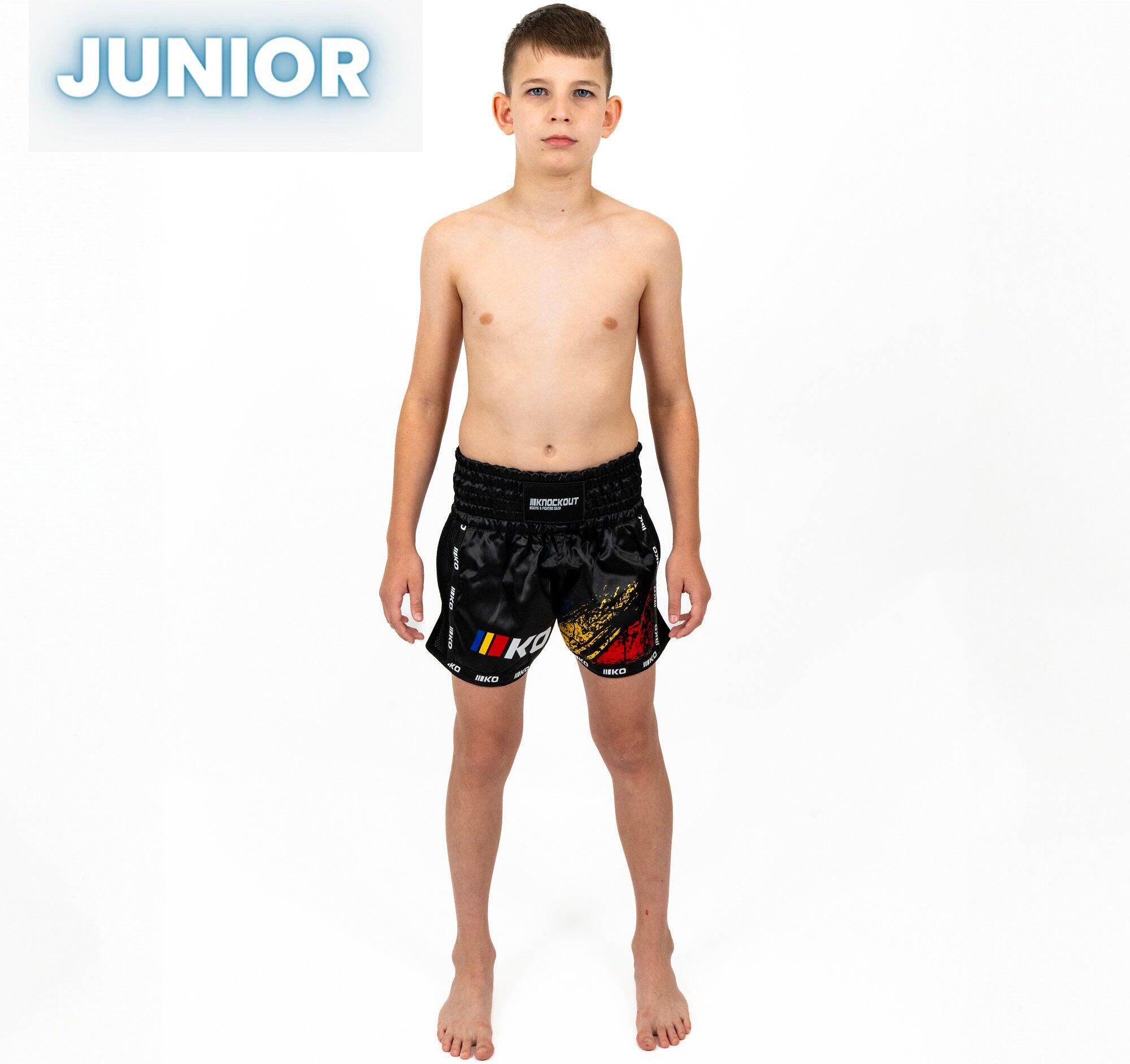 Sort Kickbox Knockout V2 Copii 7/8 ANI