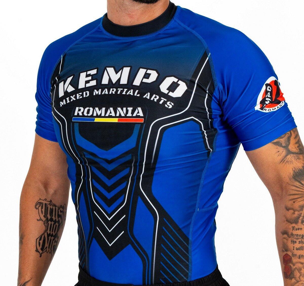Maglietta Compression Knockout Kempo 3/7