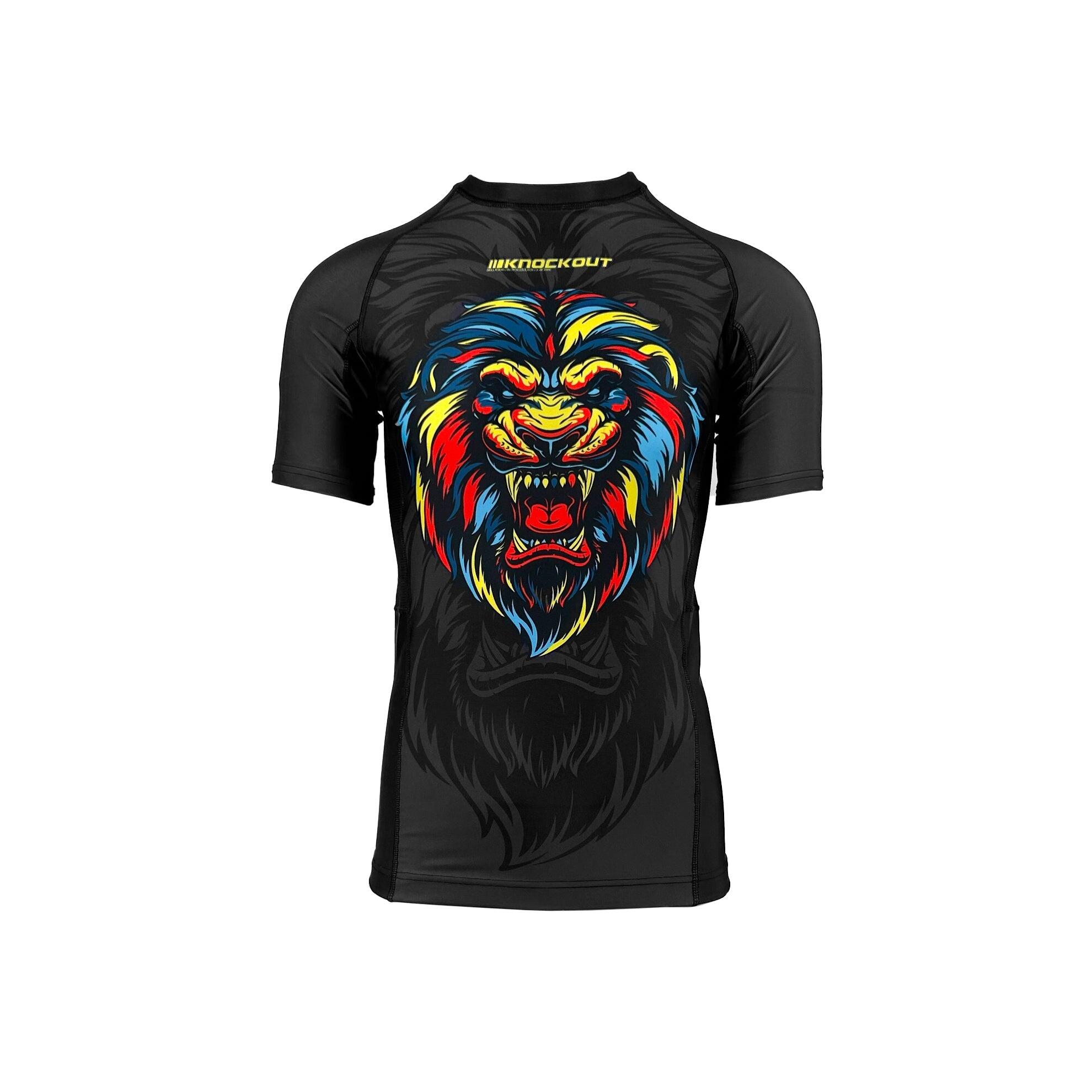 Maglietta Compression Knockout Lion 4/5