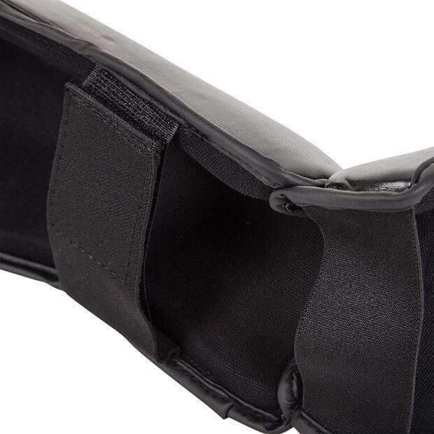 Tibiere Kickbox Venum Challenger L / Negru/Alb